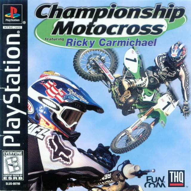 Campeonato de motocross con Ricky Carmichael (Sony PlayStation 1, 1999)