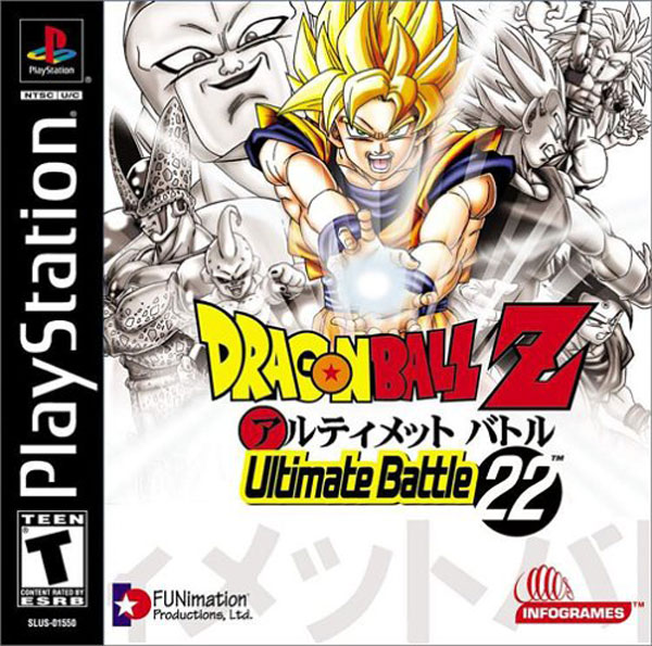 Dragon Ball Z: Ultimate Battle 22 (Sony PlayStation 1, 2003) Sin Manual Ps1 Ps 1