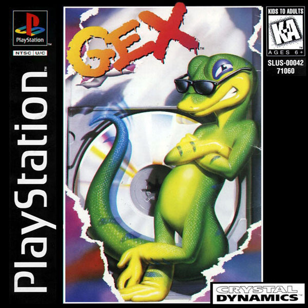 Gex – Sony PlayStation 1 Complete in Box (CIB)