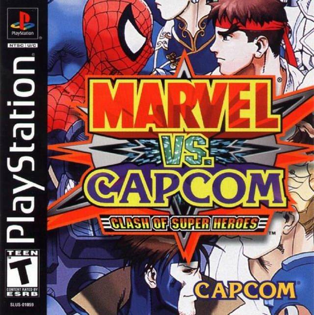 Marvel vs. Capcom Clash of Super Heroes - Playstation