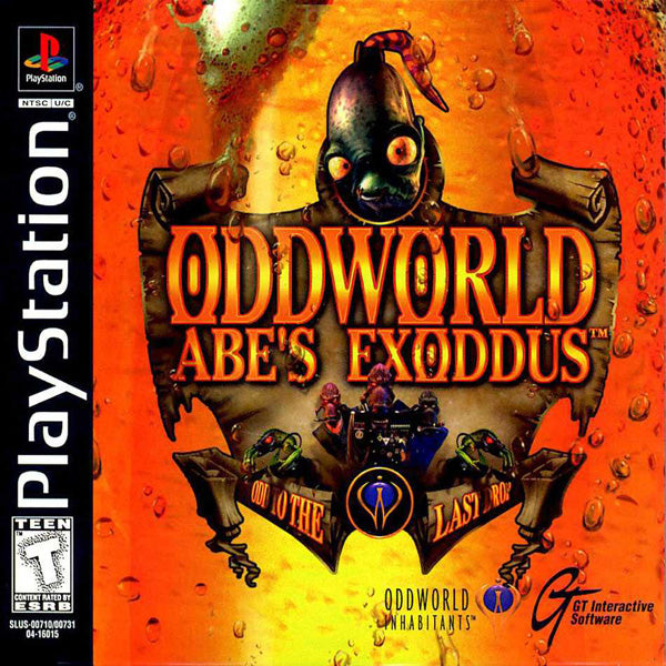 Oddworld Abes Exoddus - Playstation LOOSE DISC