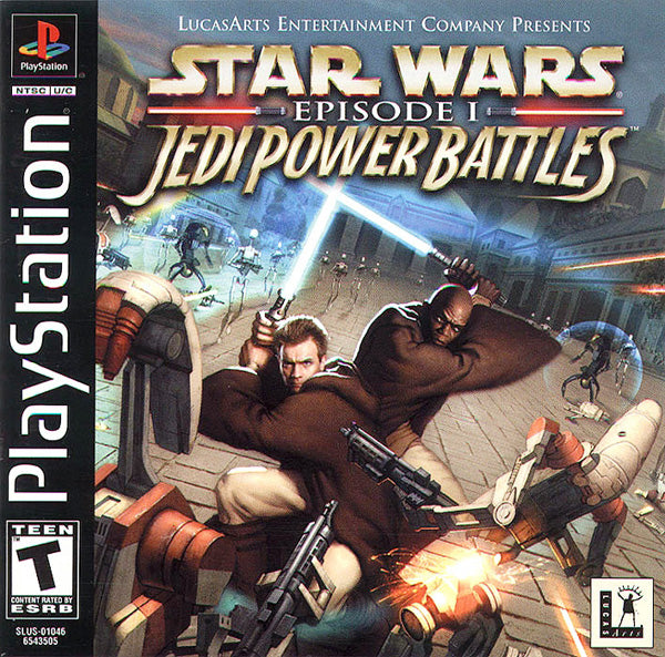 Star Wars Episode I Jedi Power Battles - Playstation LOOSE DISC