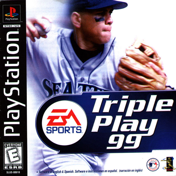 Triple Play 99 (Sony PlayStation 1, 1998) ps1 ps 1 play1 play 1 nave rápida