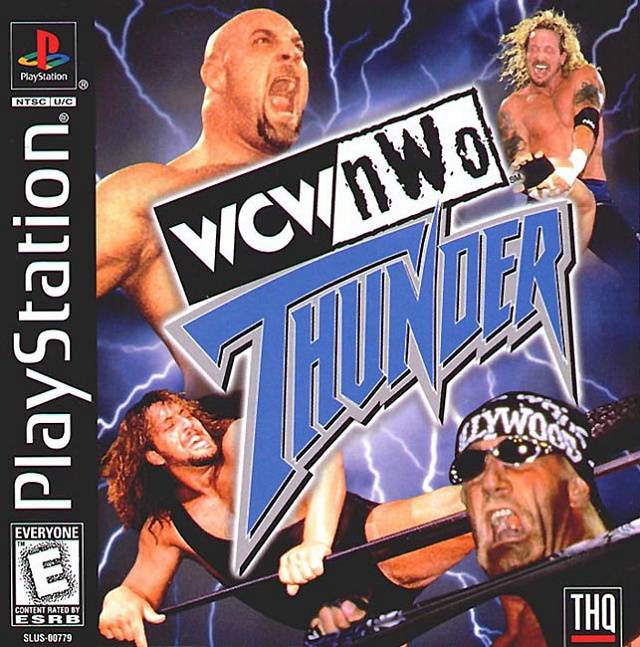 WCW nWo Thunder - Playstation NO MANUAL