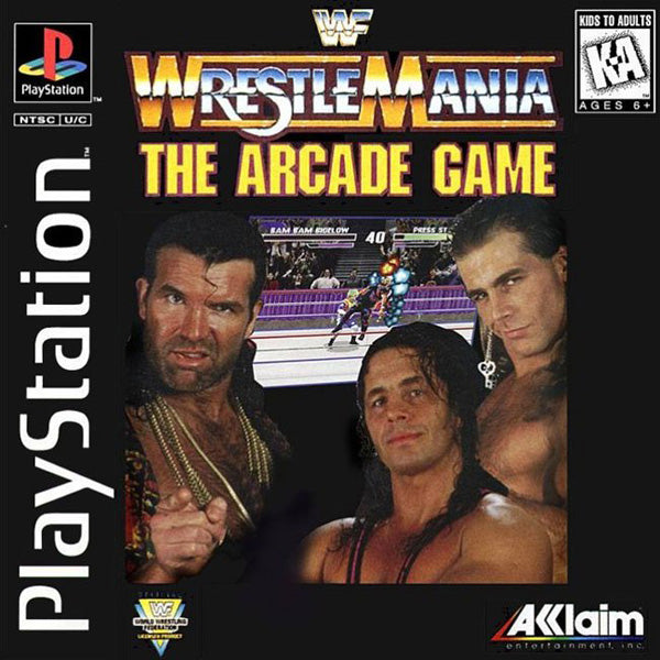 WWF Wrestlemania The Arcade Game - Playstation Greatest Hits