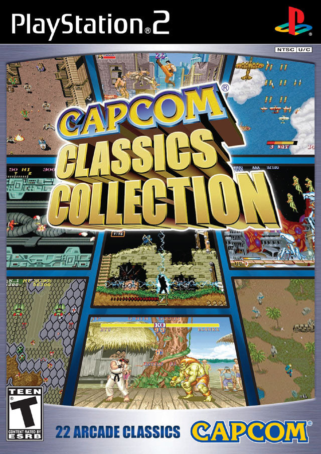Capcom Classics Collection - Playstation 2 LOOSE DISC