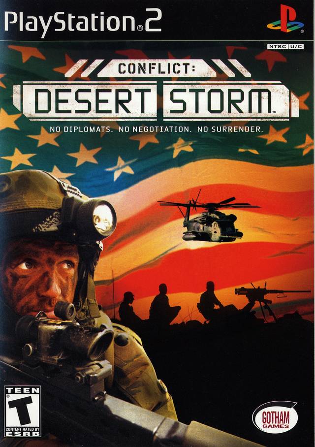Conflict Desert Storm - Playstation 2 NO MANUAL GREATEST HITS