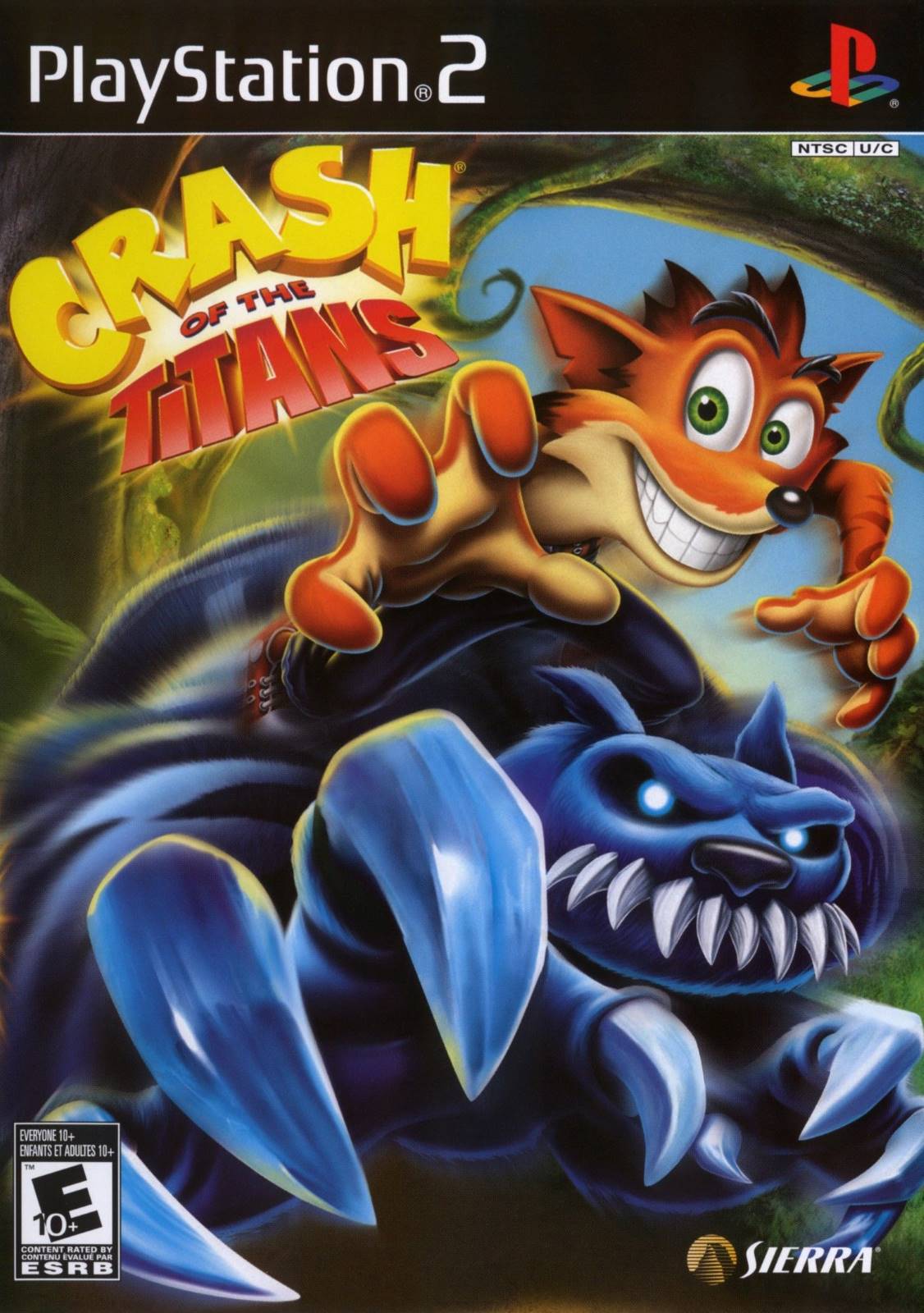 Crash of the Titans - Playstation 2 LOOSE DISC