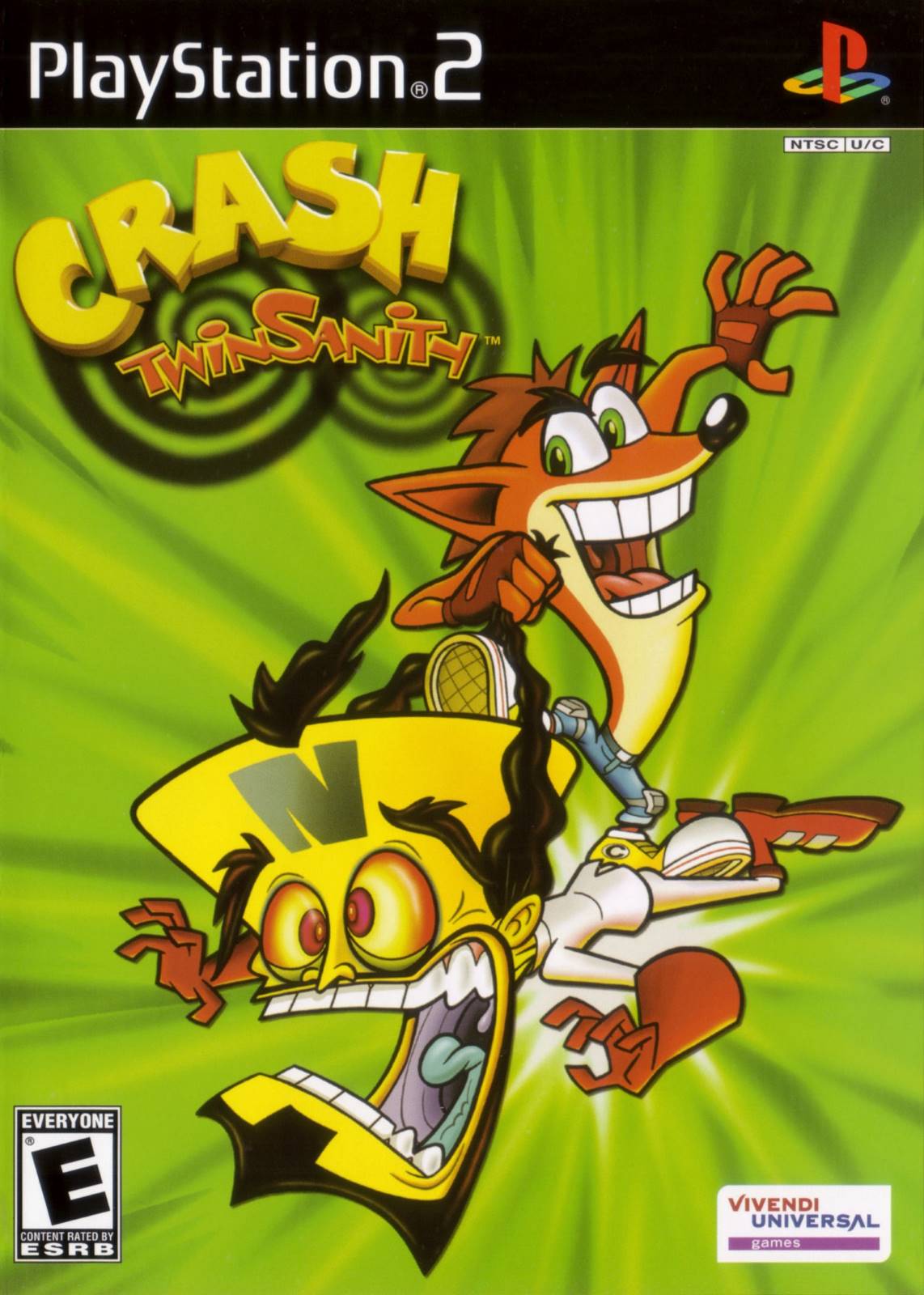 Crash Twinsanity - Playstation 2 LOOSE DISC