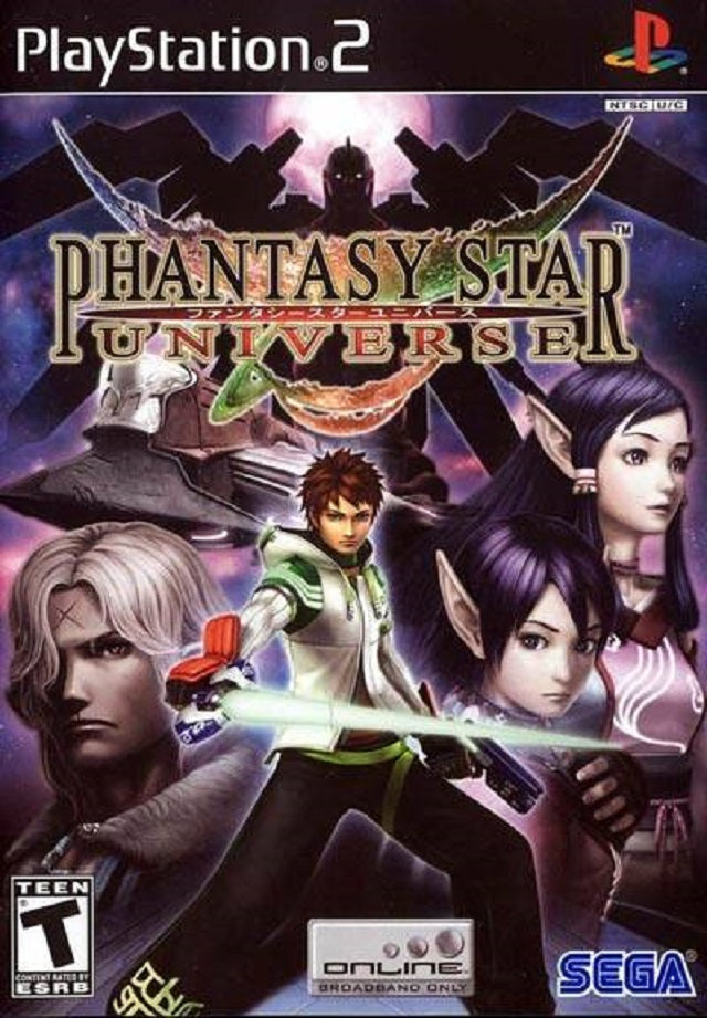 Phantasy Star Universe - Playstation 2 NO MANUAL