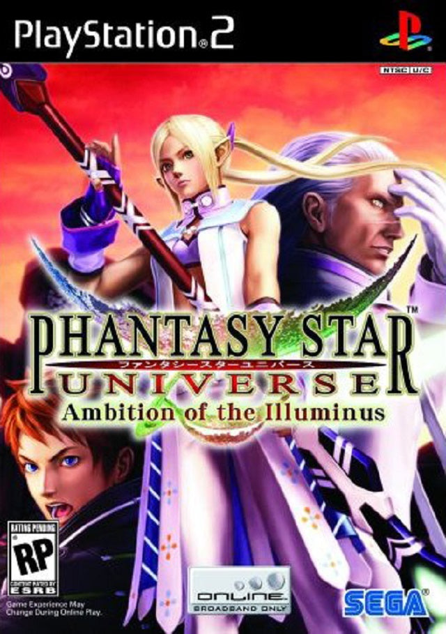 Phantasy Star Universe Ambition Of Illuminus Expansion - Playstation 2 CIB