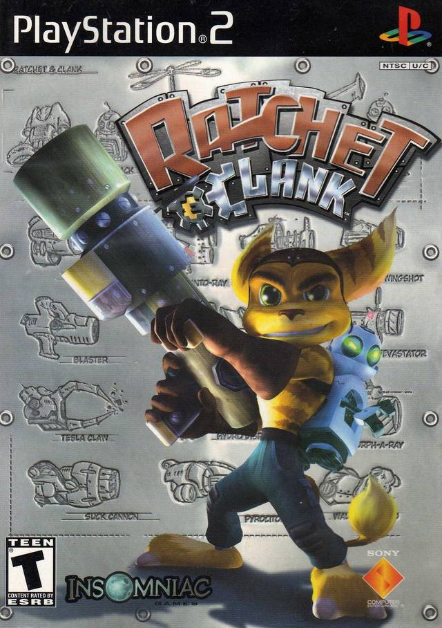 Ratchet &amp; Clank Grandes Exitos (Sony PlayStation 2, 2003) Sin Manual Ps 2 Ps2