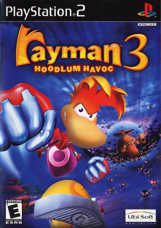 Rayman 3: Hoodlum Havoc (Sony PlayStation 2, 2003) Sin manual
