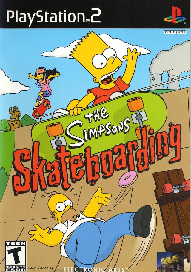 The Simpsons Skateboarding - Playstation 2