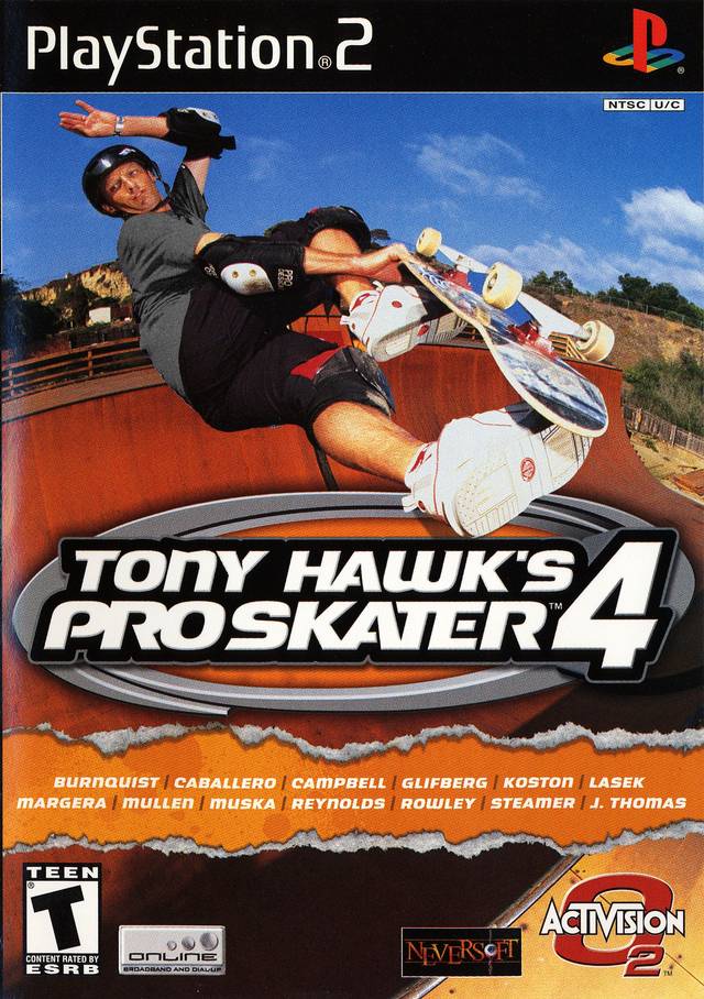 Tony Hawk 4 - Playstation 2 LOOSE DISC