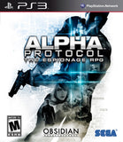 Alpha Protocol - Playstation 3 NO MANUAL