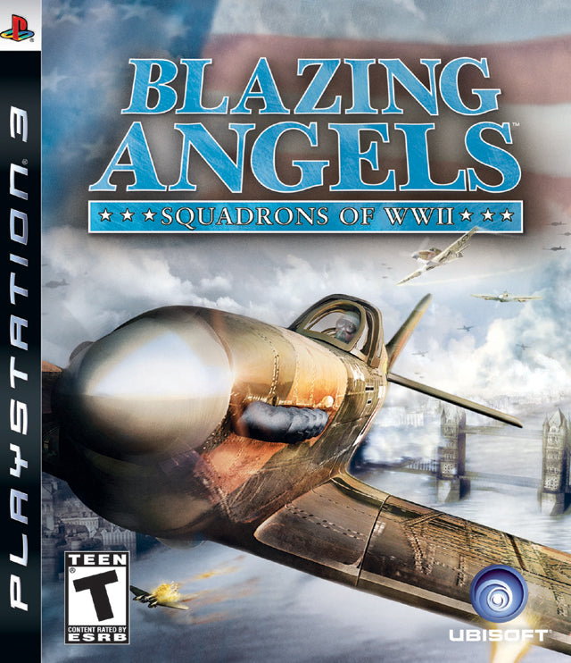 Blazing Angels: Escuadrones de la Segunda Guerra Mundial (Sony PlayStation 3, 2006) Ps3 Ps 3 Sin Manual