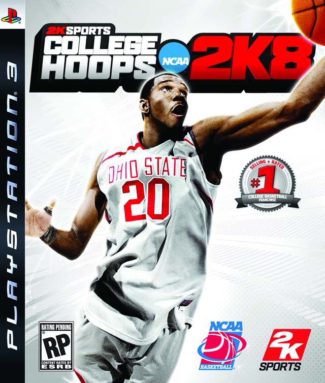 College Hoops 2K8 -  Playstation 3 LOOSE DISC