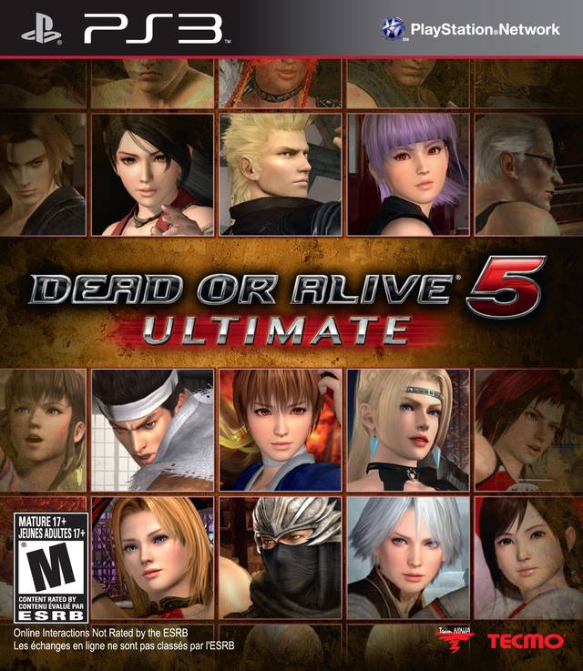 Dead or Alive 5 Ultimate - Playstation 3 LOOSE DISC