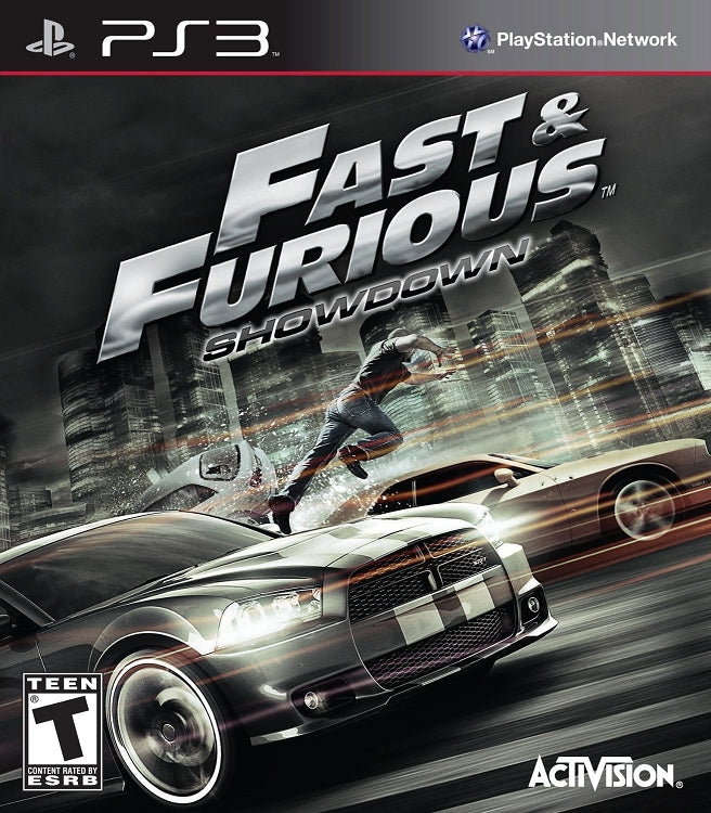 Fast and the Furious: Showdown - Playstation 3 NO MANUAL
