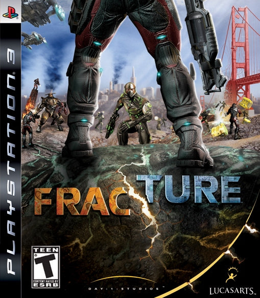 Fracture - Playstation 3 NO MANUAL