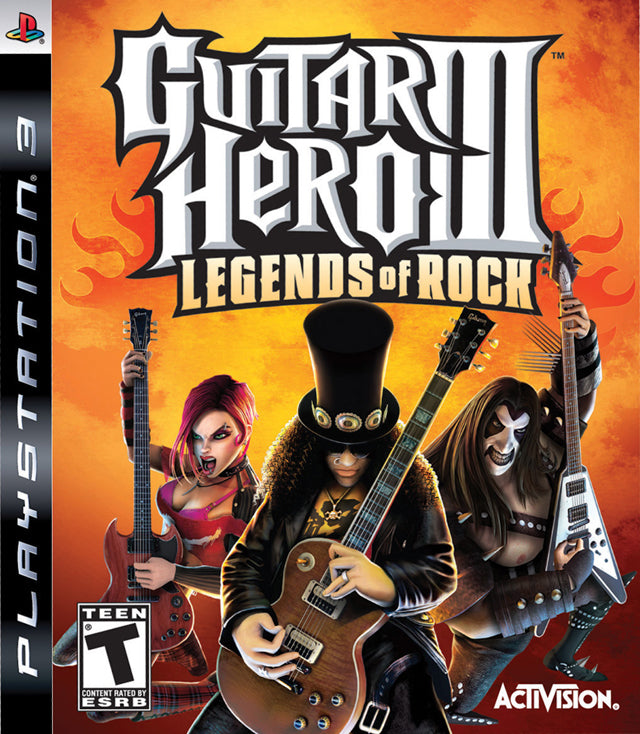 Guitar Hero III Legends of Rock - Playstation 3
