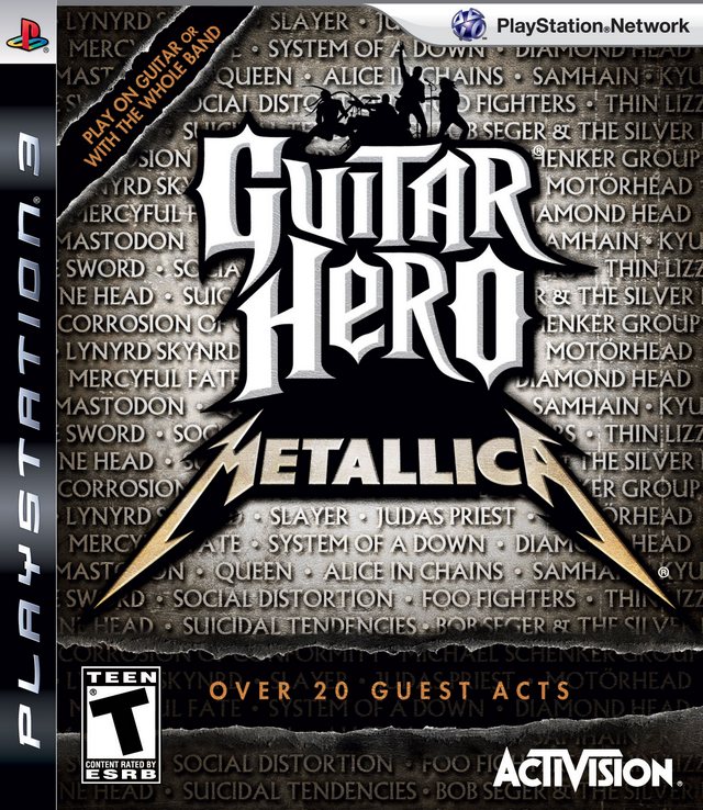 Guitar Hero: Metallica - Playstation 3 NO MANUAL