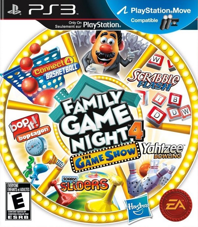 Hasbro Family Game Night 4: The Game Show - Playstation 3 LOOSE DISC