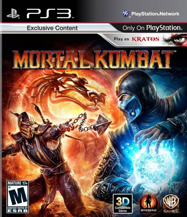 Mortal Kombat - Playstation 3 LOOSE DISC