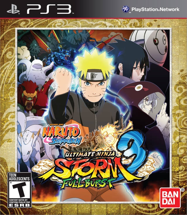 Naruto Shippuden Ultimate Ninja Storm 3 Full Burst - Playstation 3 NO MANUAL