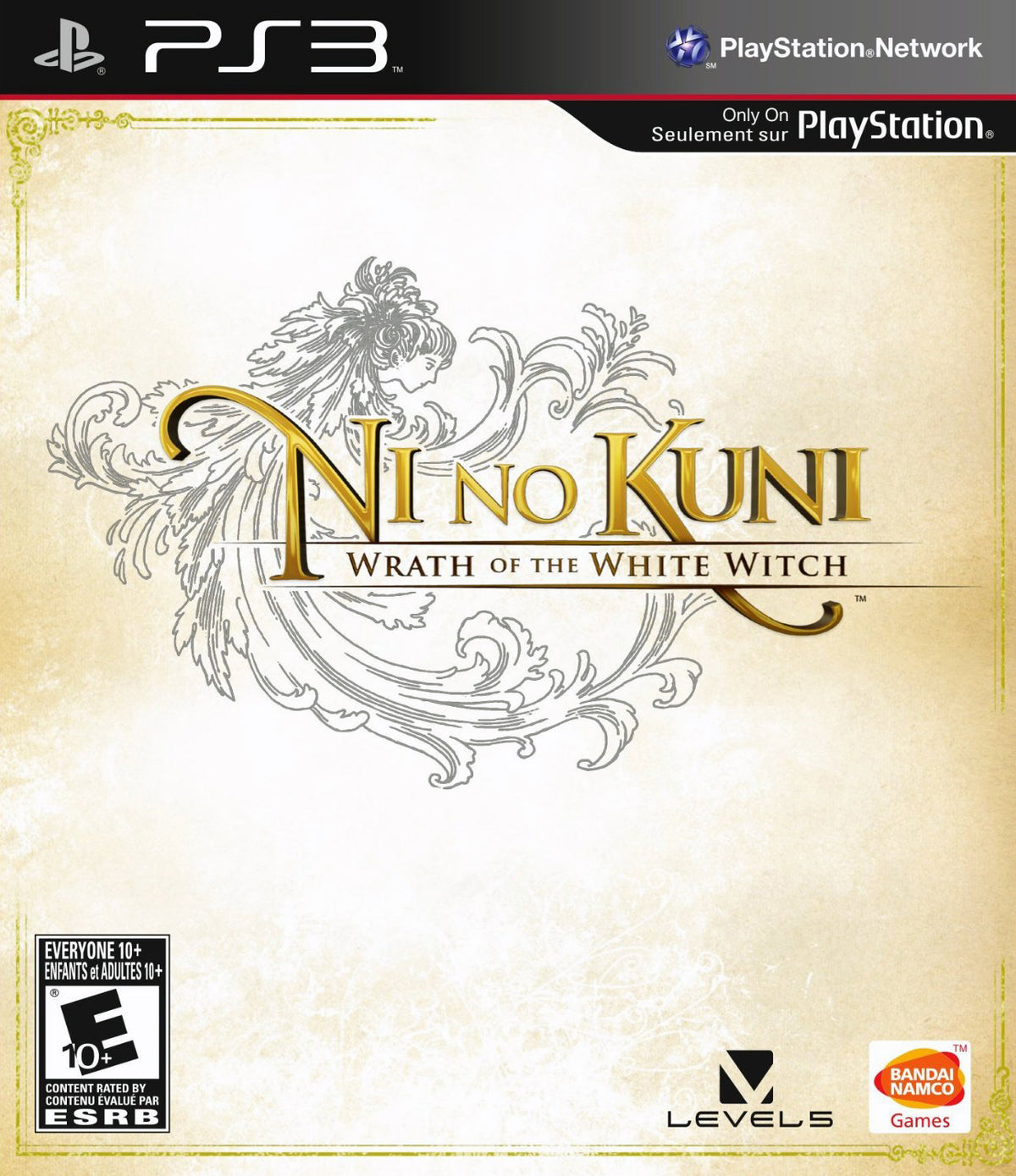 Ni No Kuni Wrath of the White Witch - Playstation 3 NO MANUAL