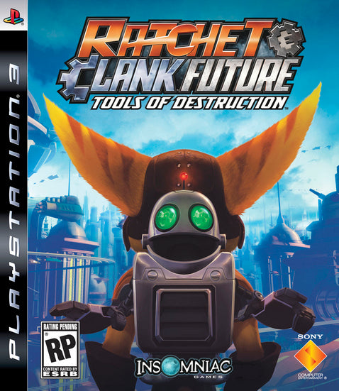 Ratchet & Clank Future: Tools of Destruction - Playstation 3 NO MANUAL