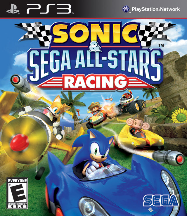 Sonic & SEGA All-Stars Racing - Playstation 3 NO MANUAL