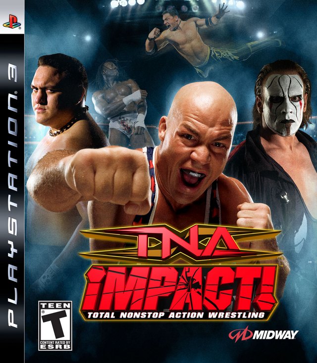 TNA Impact - Playstation 3 NO MANUAL
