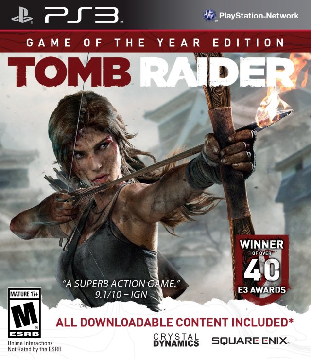 Tomb Raider: Game of the Year Edition – PlayStation 3 – Loose Disc