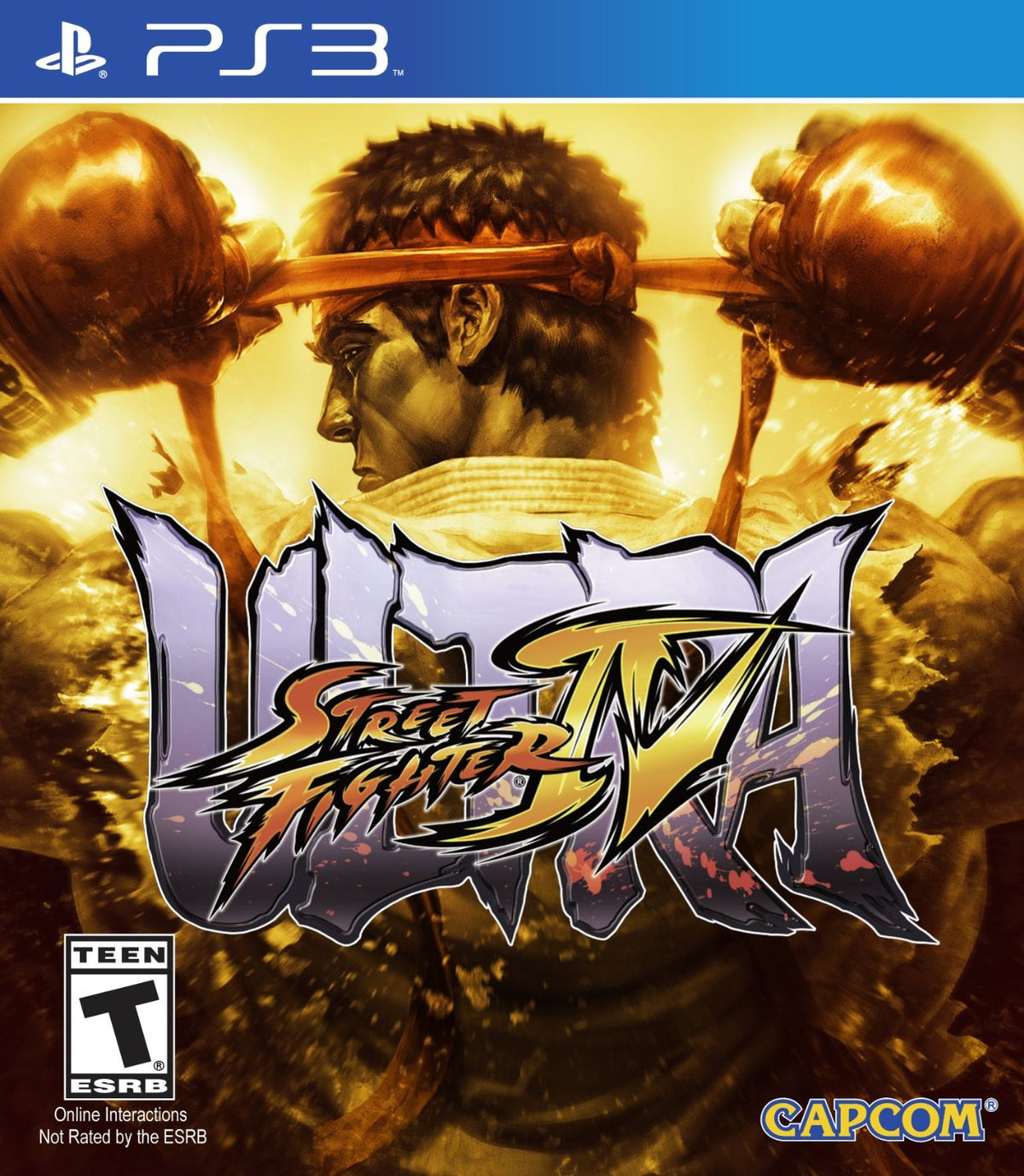 Ultra Street Fighter IV - Playstation 3 LOOSE DISC