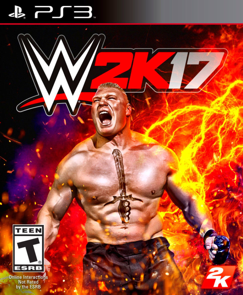 WWE 2K17 - Playstation 3 NO MANUAL