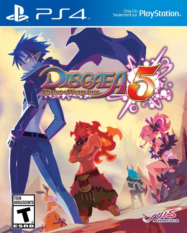 Disgaea 5: Alliance of Vengeance - Playstation 4 LOOSE DISC