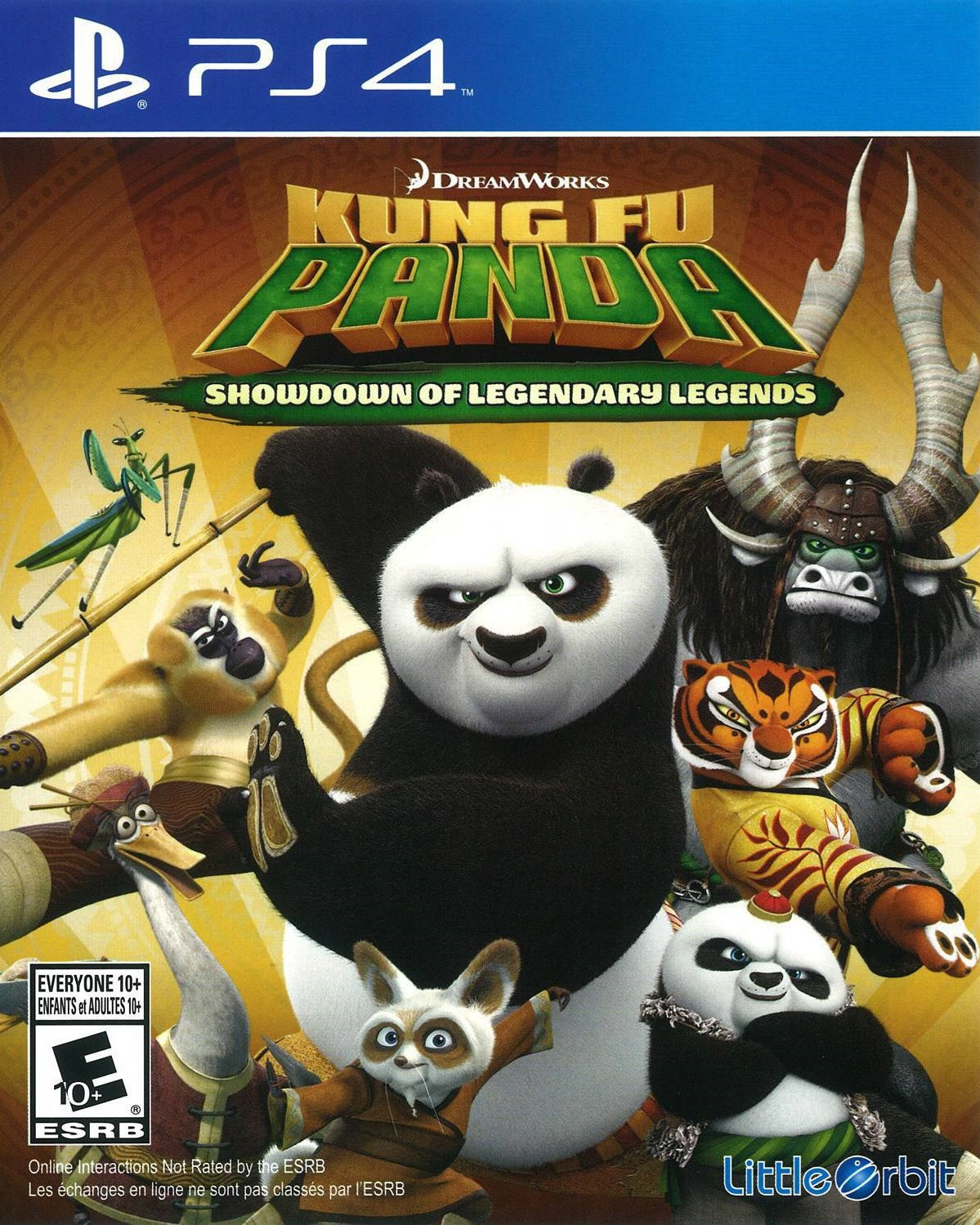 Kung Fu Panda Showdown of the Legendary Legends - Playstation 4 LOOSE DISC