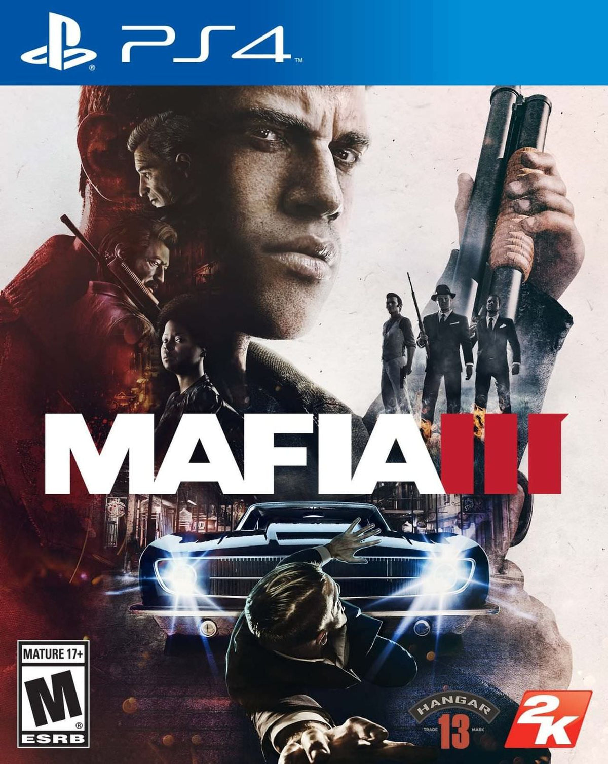Mafia III 3 - Edición Estándar (Sony PlayStation 4, 2016) Ps4 Ps 4 Play 4