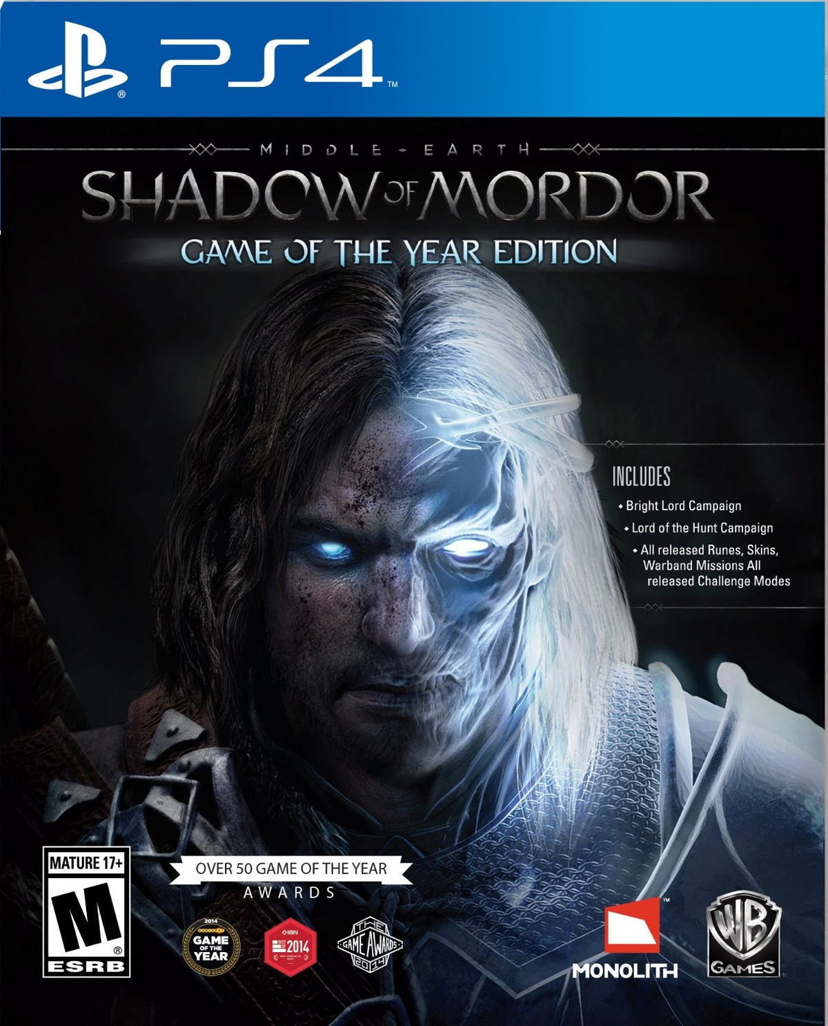 Middle Earth: Shadow of Mordor [Game of the Year] - Playstation 4