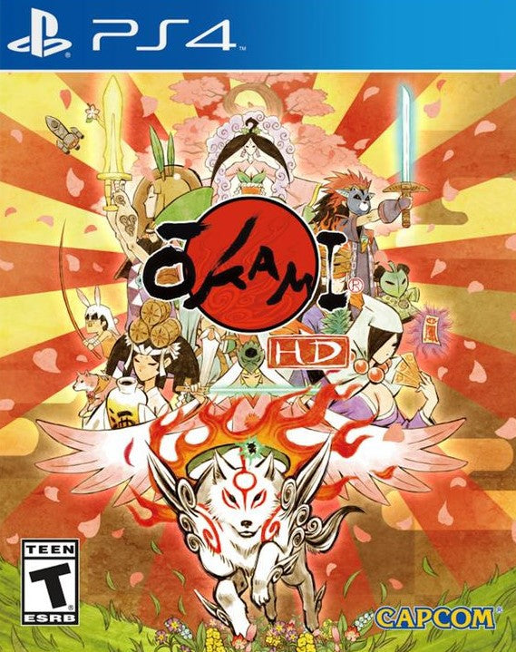Okami HD (Sony PlayStation 4, 2017) Ps4 Ps 4 Play 4 Envío Rápido