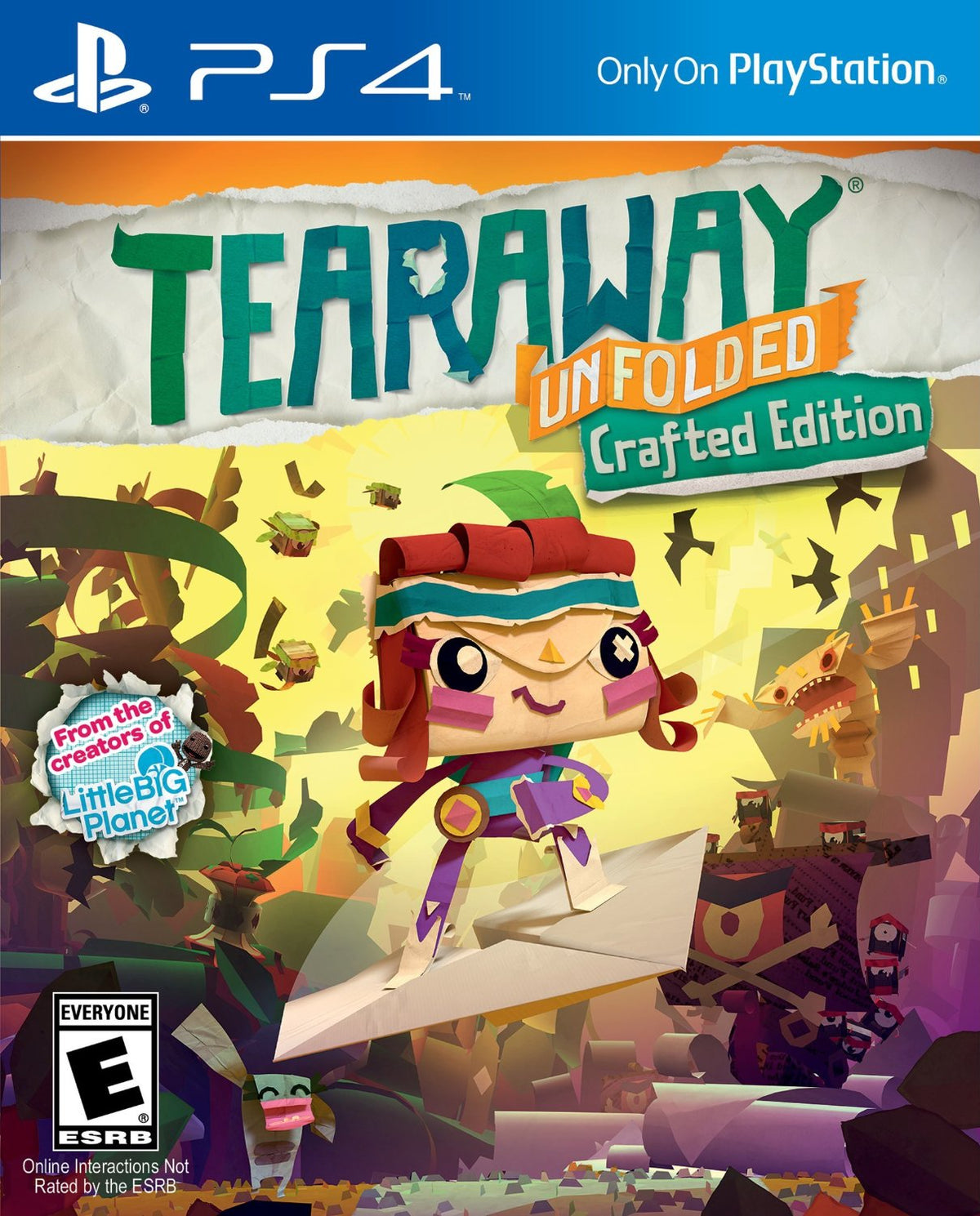 Tearaway Unfolded - Playstation 4 LOOSE DISC
