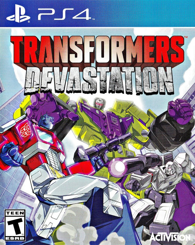 Transformers: Devastation - Playstation 4 LOOSE DISC