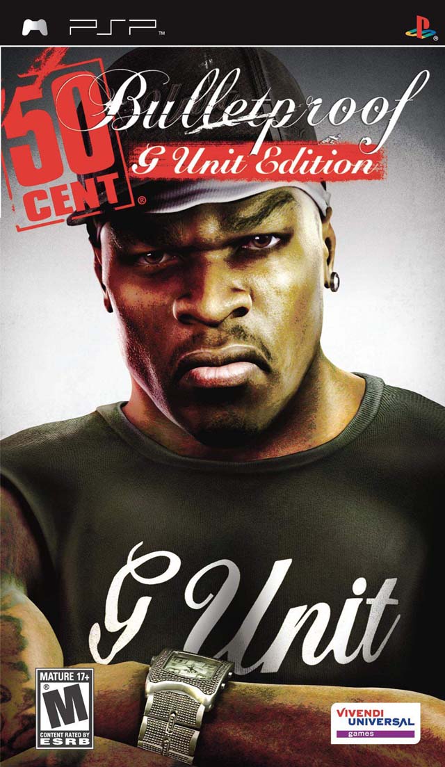 50 Cent Bulletproof G Unit Edition - PSP LOOSE DISC