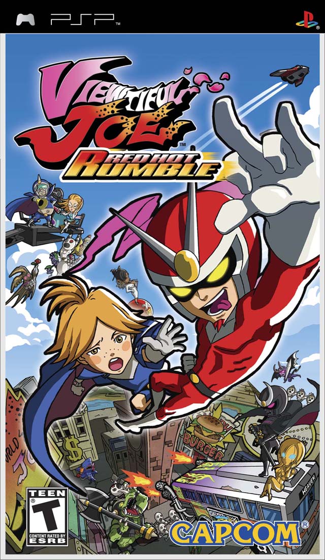 Viewtiful Joe Red Hot Rumble - PSP CIB