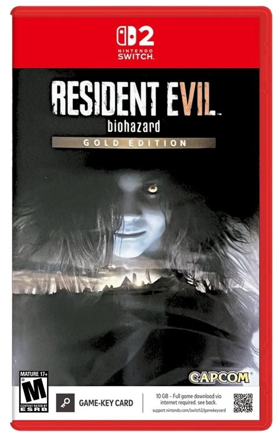 Resident Evil 7 biohazard Gold Edition – Nintendo Switch 2 – Game-Key Card Never opened