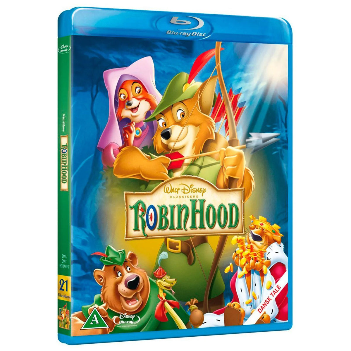 Robin Hood (Disney Animated) Blu-ray – Preowned
