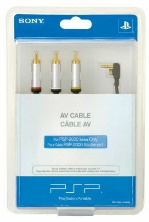 Official Sony PSP Composite AV Cable (PSP-S150) – Sealed