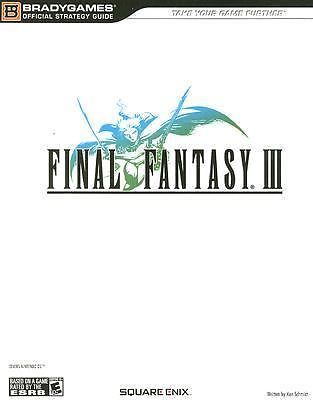 Final Fantasy III Official BradyGames Strategy Guide — Nintendo DS (2006)